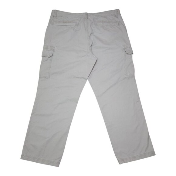 Gander Mountain Guide Series Cargo Pants 38x30 Beige Straight Leg Work Pants - Picture 3 of 12